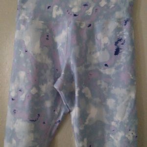 Super Soft Blue & Lilac Pastel Jogger/Leggings in X-Large